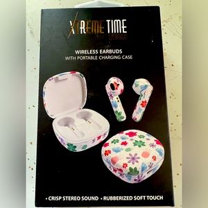 NEW, unopened Wireless ear buds with charging case